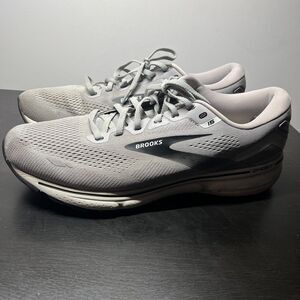 Brooks Men's Ghost 15 Running Shoes Size 13 EE Wide Gray 1103932E098